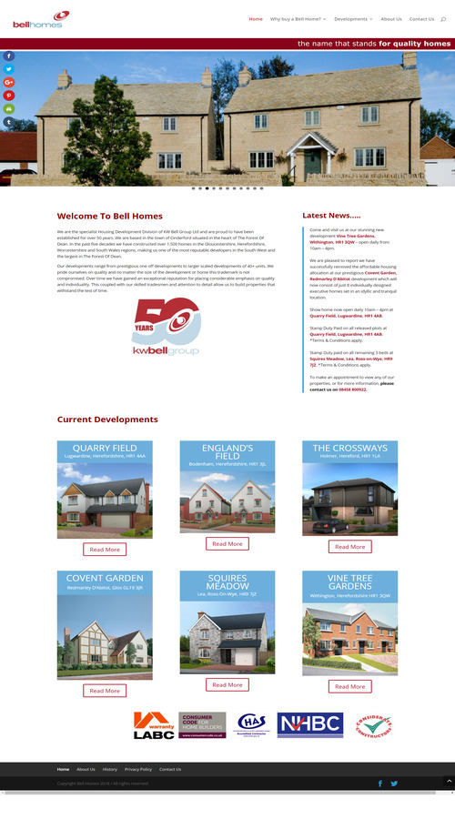 Specialist House Building Division of KW Bell Group Ltd screenshot 1